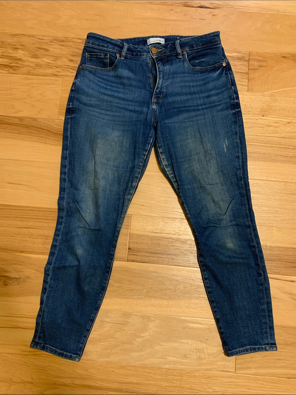 LOFT Women's Curvy Skinny Jeans